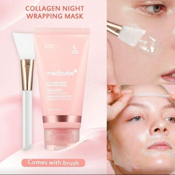 Medicube Collagen Overnight Wrapping Peel Off Facial Mask Elasticity & Hydration - Picture 5 of 5